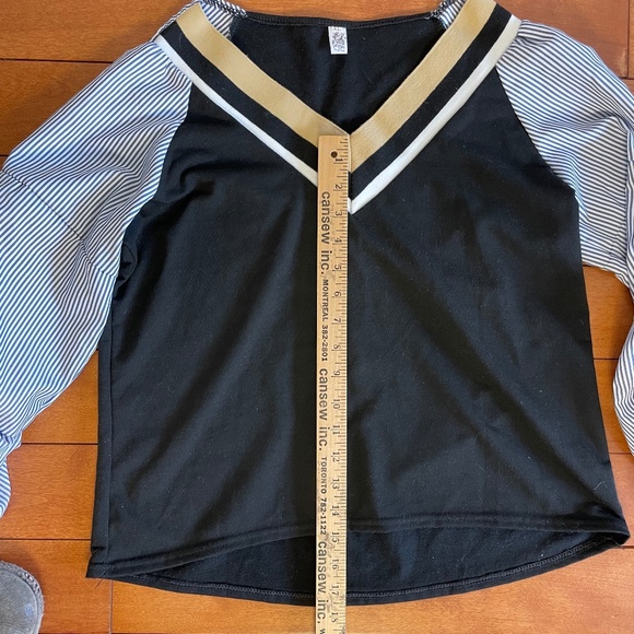 Size L Color Block Blouse - Picture 8 of 12